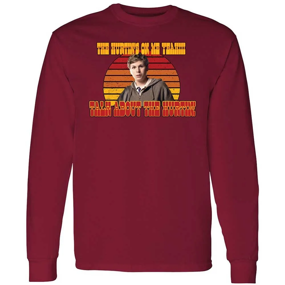 Long Sleeve T-Shirt - JWN83XKJ - Cardinal Red - 7