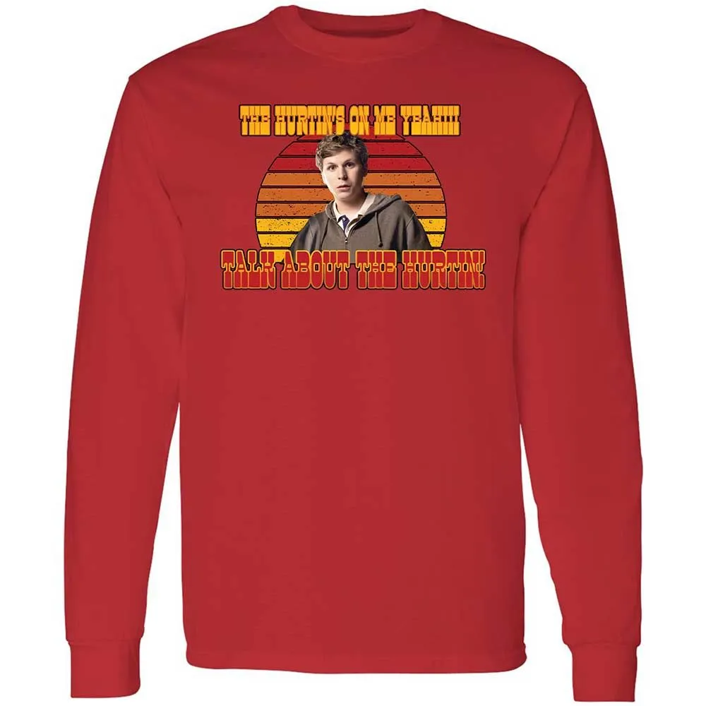 Long Sleeve T-Shirt - JWN83XKJ - Red - 11