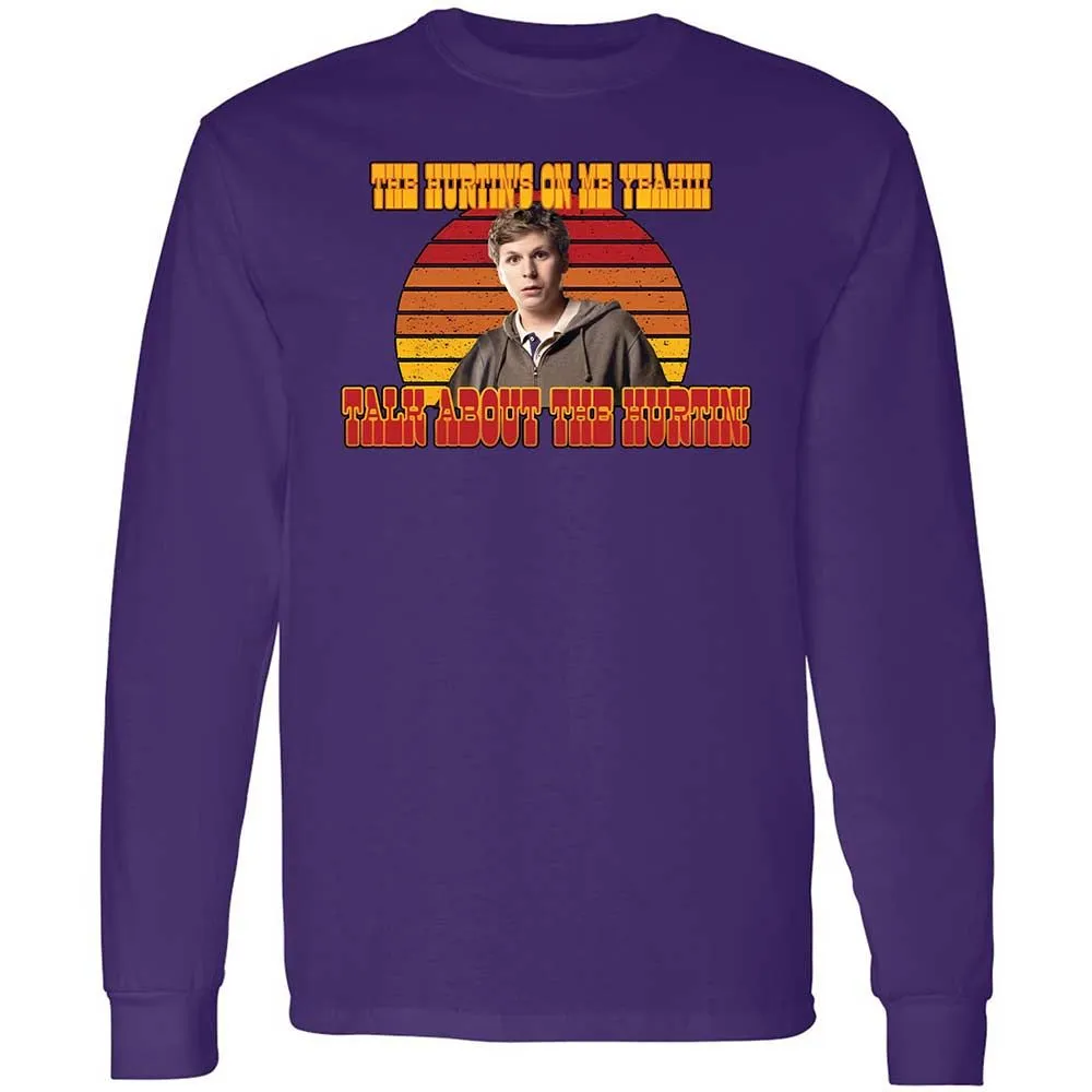 Long Sleeve T-Shirt - JWN83XKJ - Purple - 12