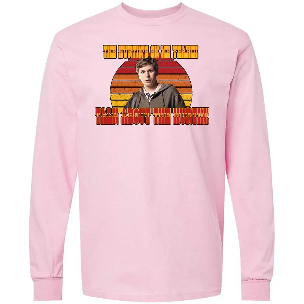Long Sleeve T-Shirt - JWN83XKJ - Light Pink - 16