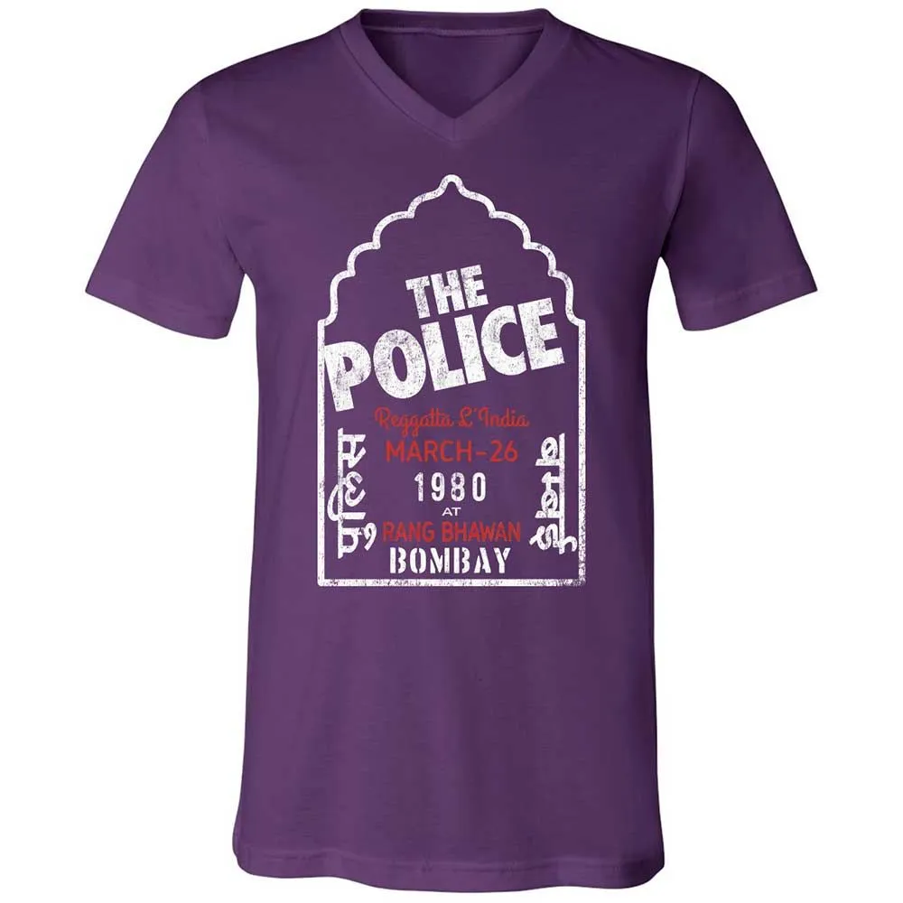 Unisex V-Neck T-Shirt - X9VRX3AS - Team Purple - 10