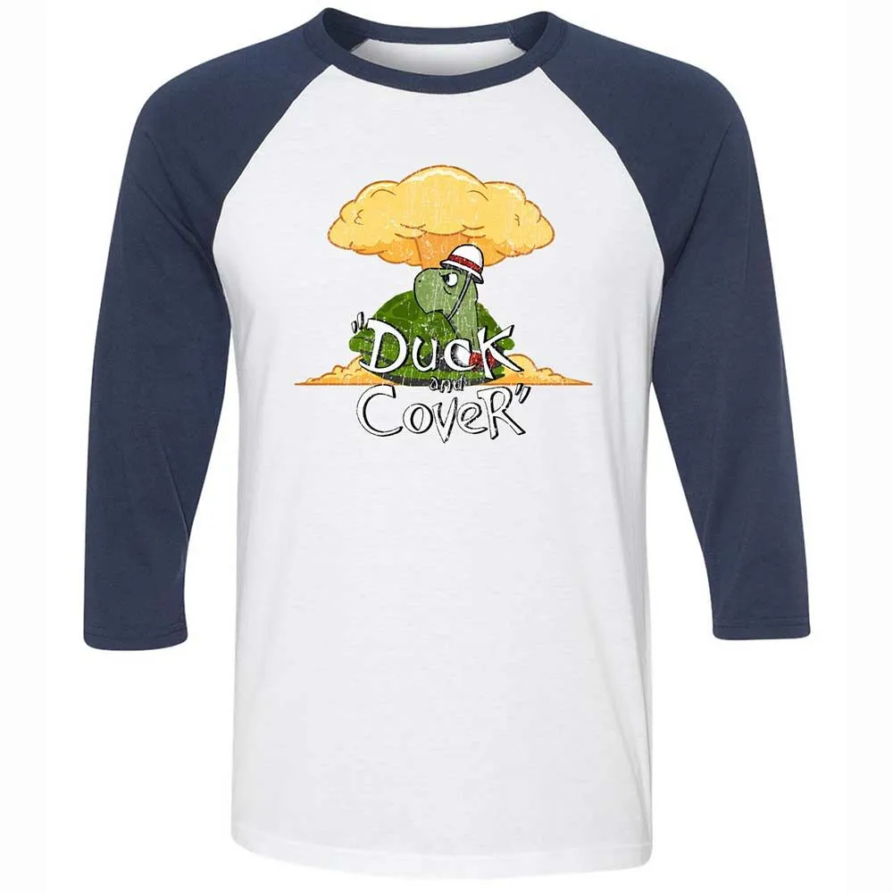 Unisex 3/4 Baseball Tee - H5ANZVNW - White/Navy - 8