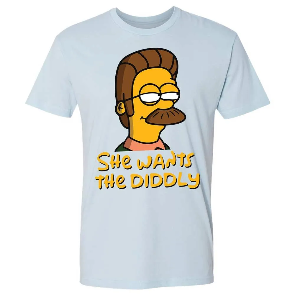 She Wants The Diddly - Light Blue - 4