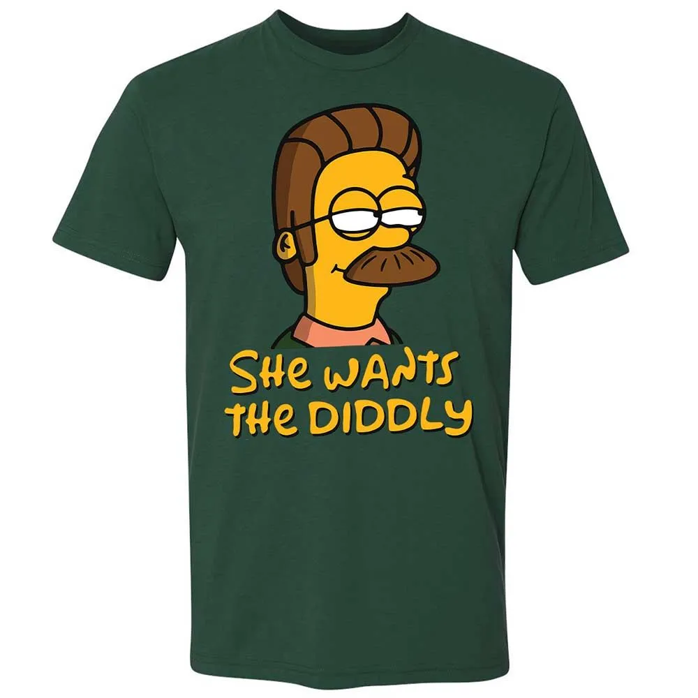 She Wants The Diddly - Forest Green - 16