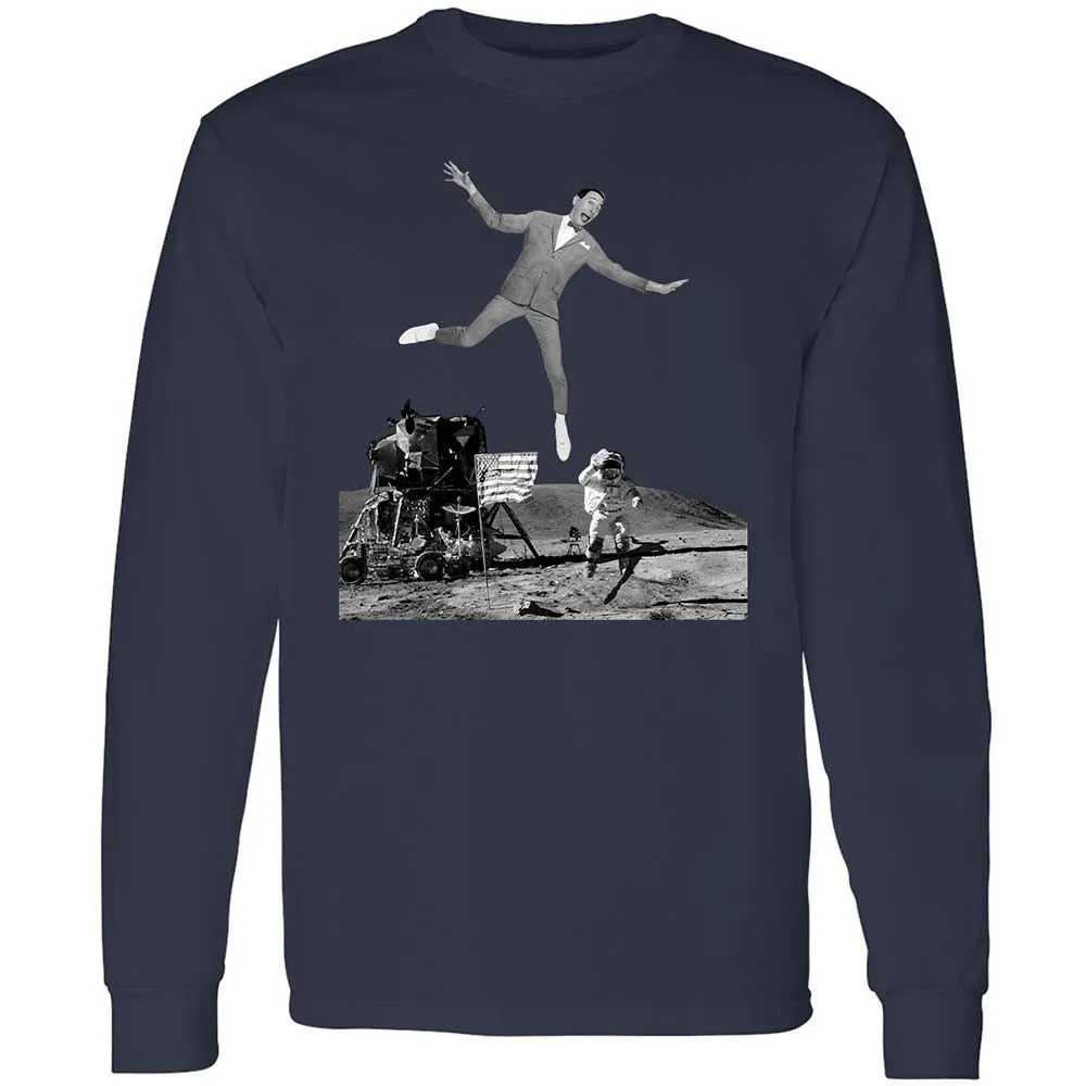 Long Sleeve T-Shirt - 961YPJ6N - Navy - 2