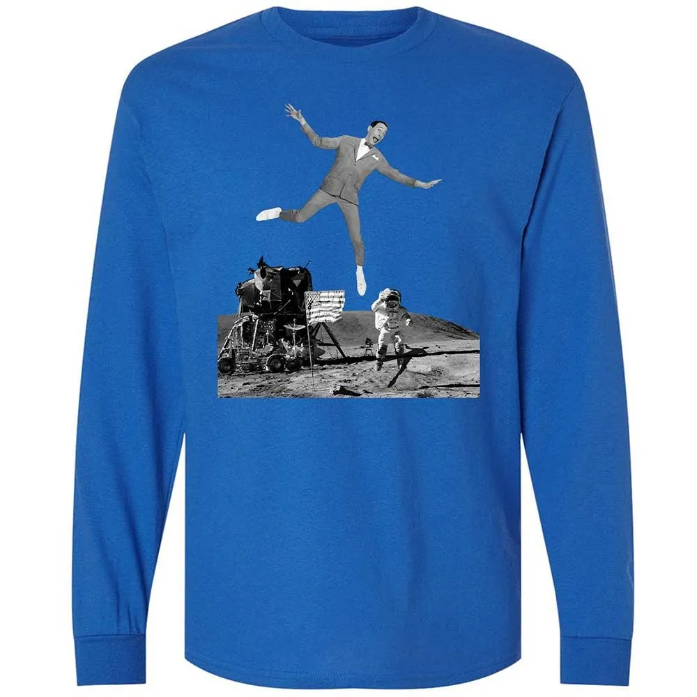 Long Sleeve T-Shirt - 961YPJ6N - Royal - 3