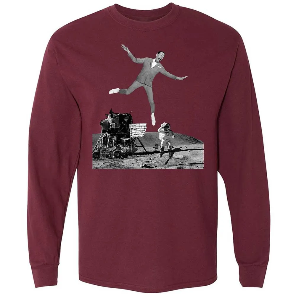 Long Sleeve T-Shirt - 961YPJ6N - Maroon - 6