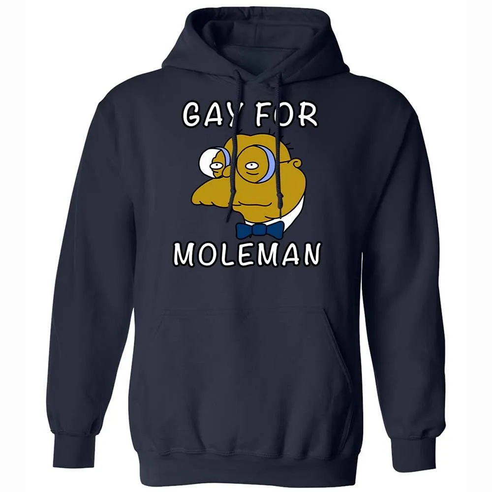 Gay for Moleman - Navy - 15