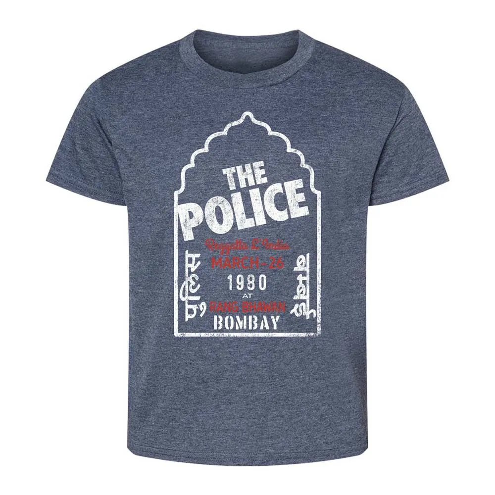 Kids T-Shirt - U9HSVRLX - Heather Navy - 9