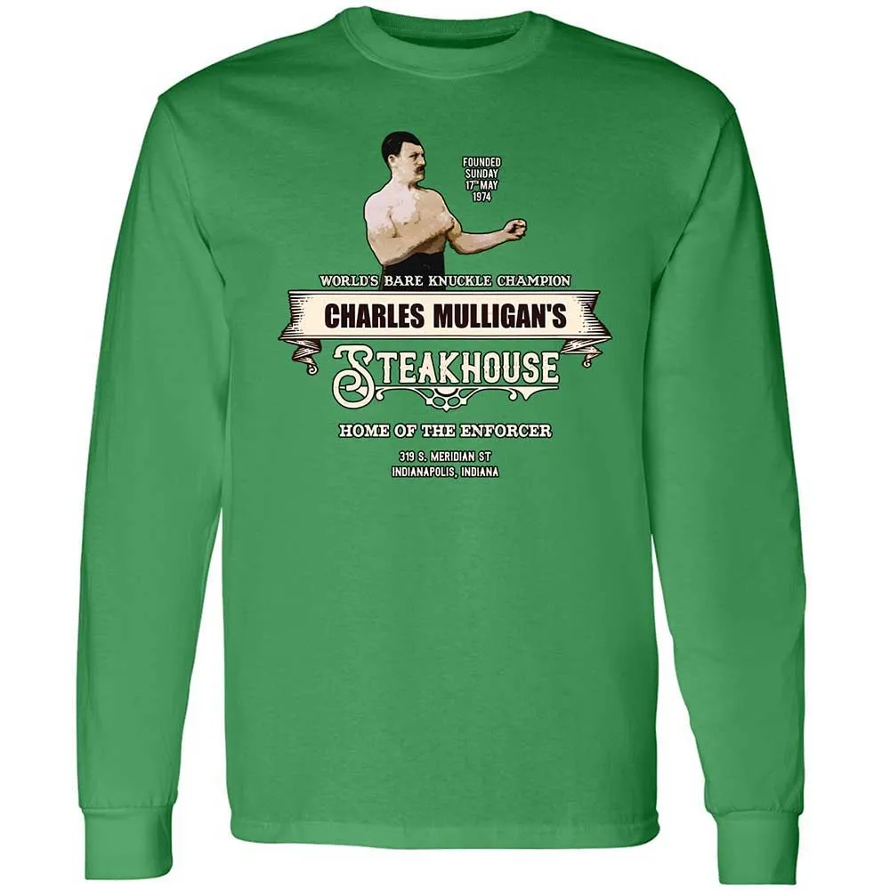 Long Sleeve T-Shirt - YWP8KGQ7 - Irish Green - 10