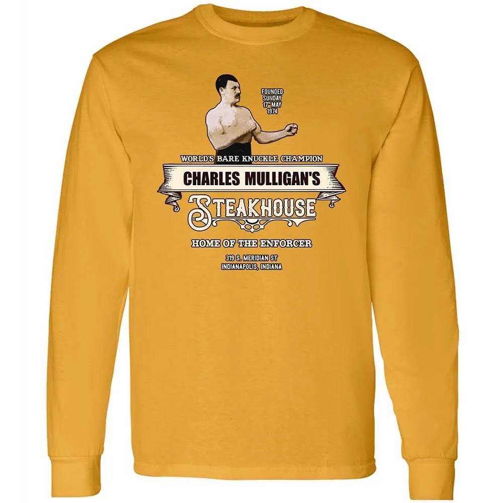 Long Sleeve T-Shirt - YWP8KGQ7 - Gold - 13