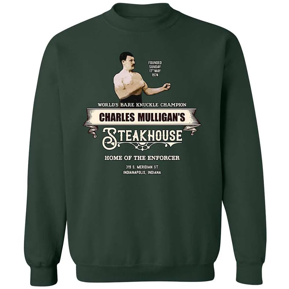 Classic Unisex Sweatshirt - 8B969C6N - Forest Green - 5