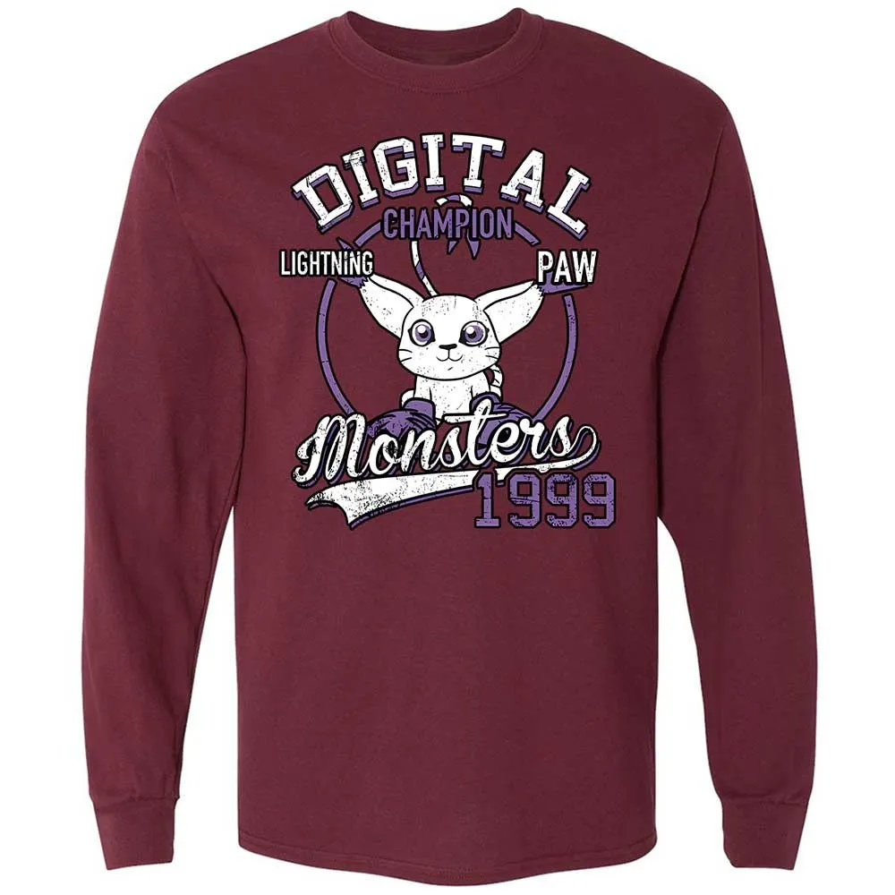 Long Sleeve T-Shirt - 92VNUVRN - Maroon - 6