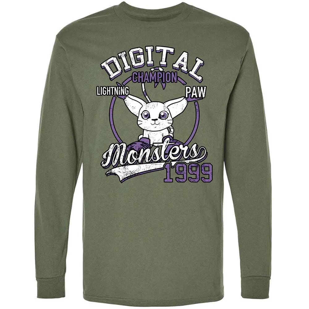 Long Sleeve T-Shirt - 92VNUVRN - Military Green - 9