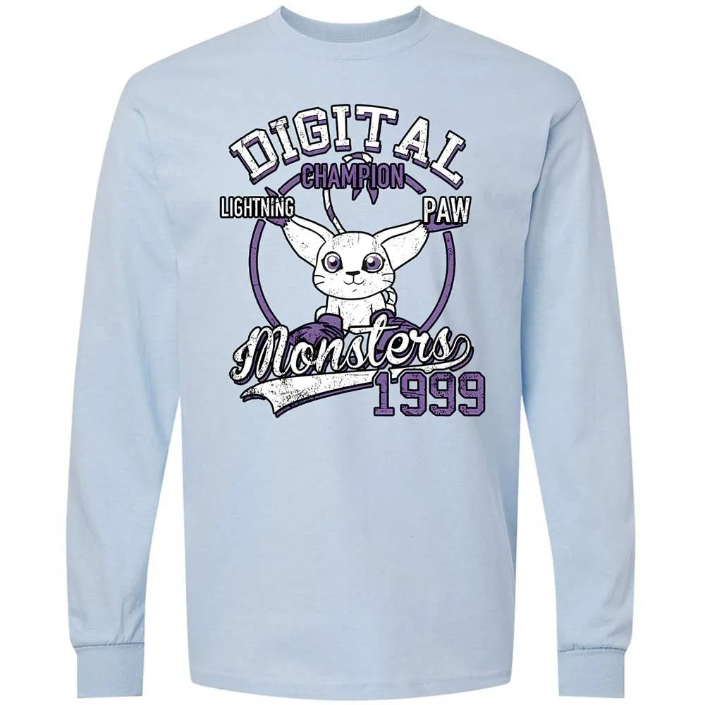 Long Sleeve T-Shirt - 92VNUVRN - Light Blue - 18