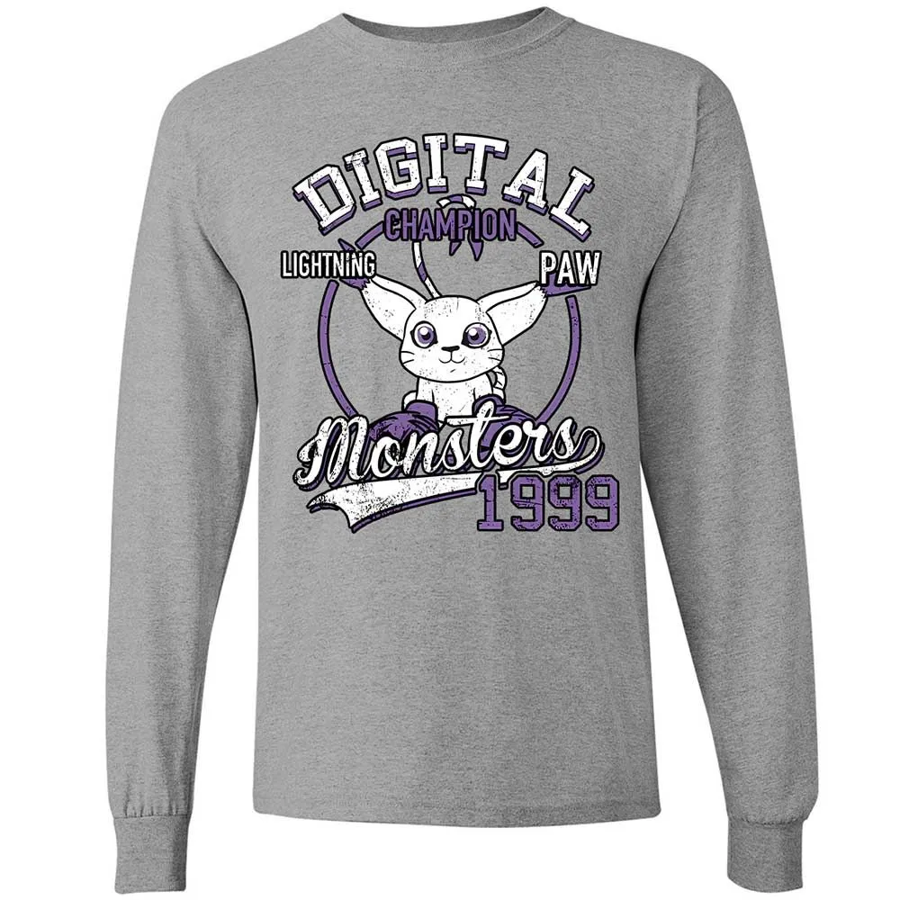 Long Sleeve T-Shirt - 92VNUVRN - Sport Grey - 19