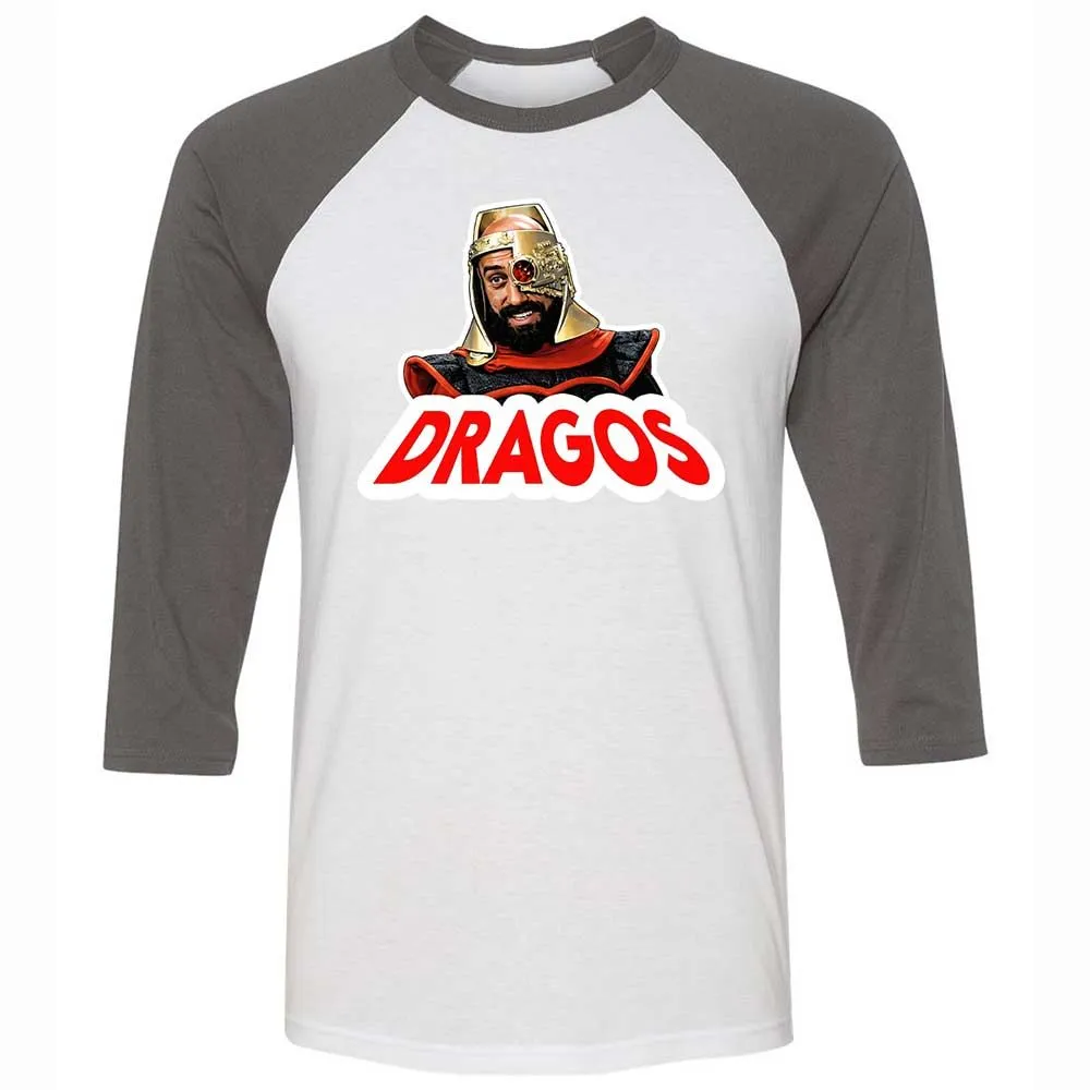 Unisex 3/4 Baseball Tee - EN5GKRTG - White/Asphalt - 2