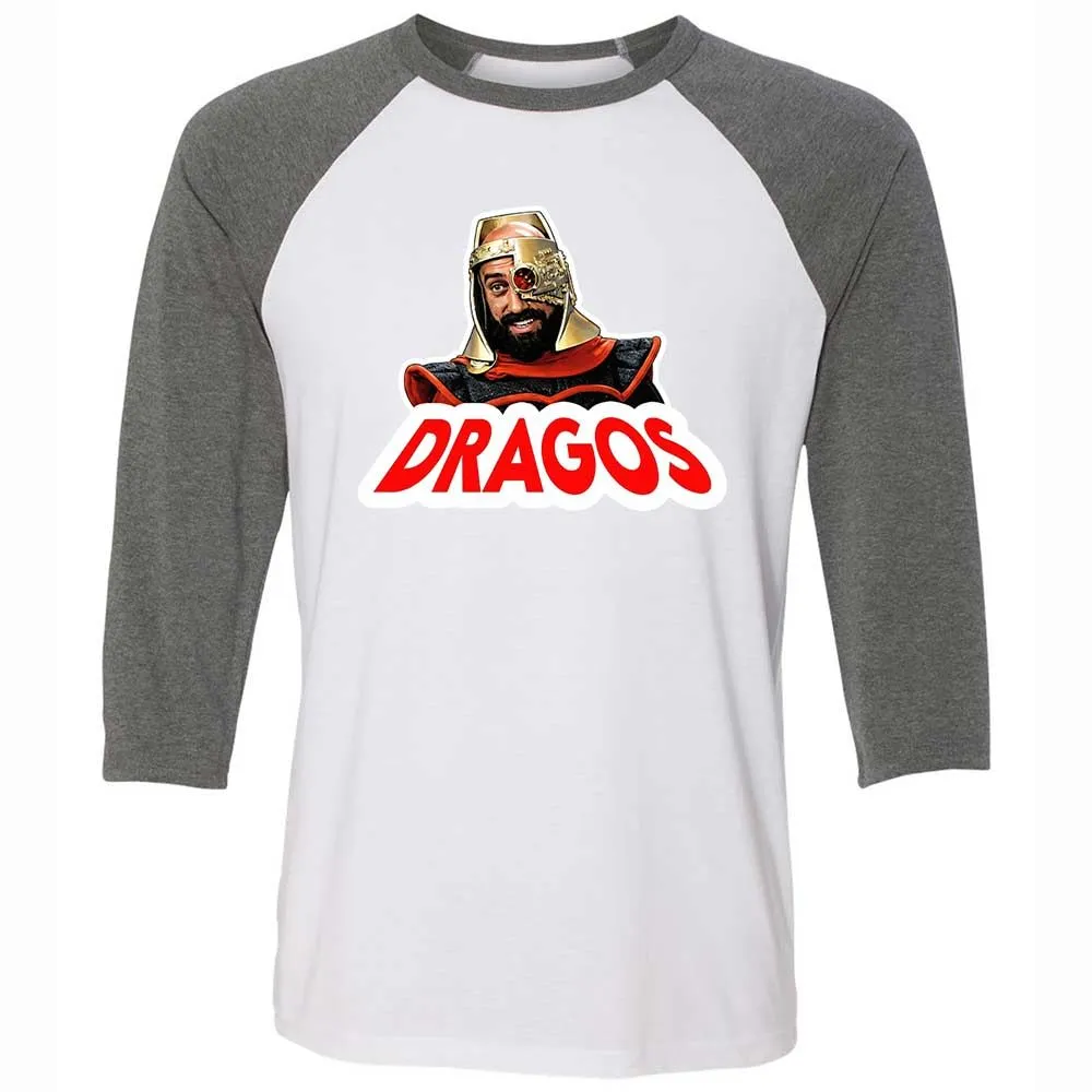 Unisex 3/4 Baseball Tee - EN5GKRTG - White/Deep Heather - 11