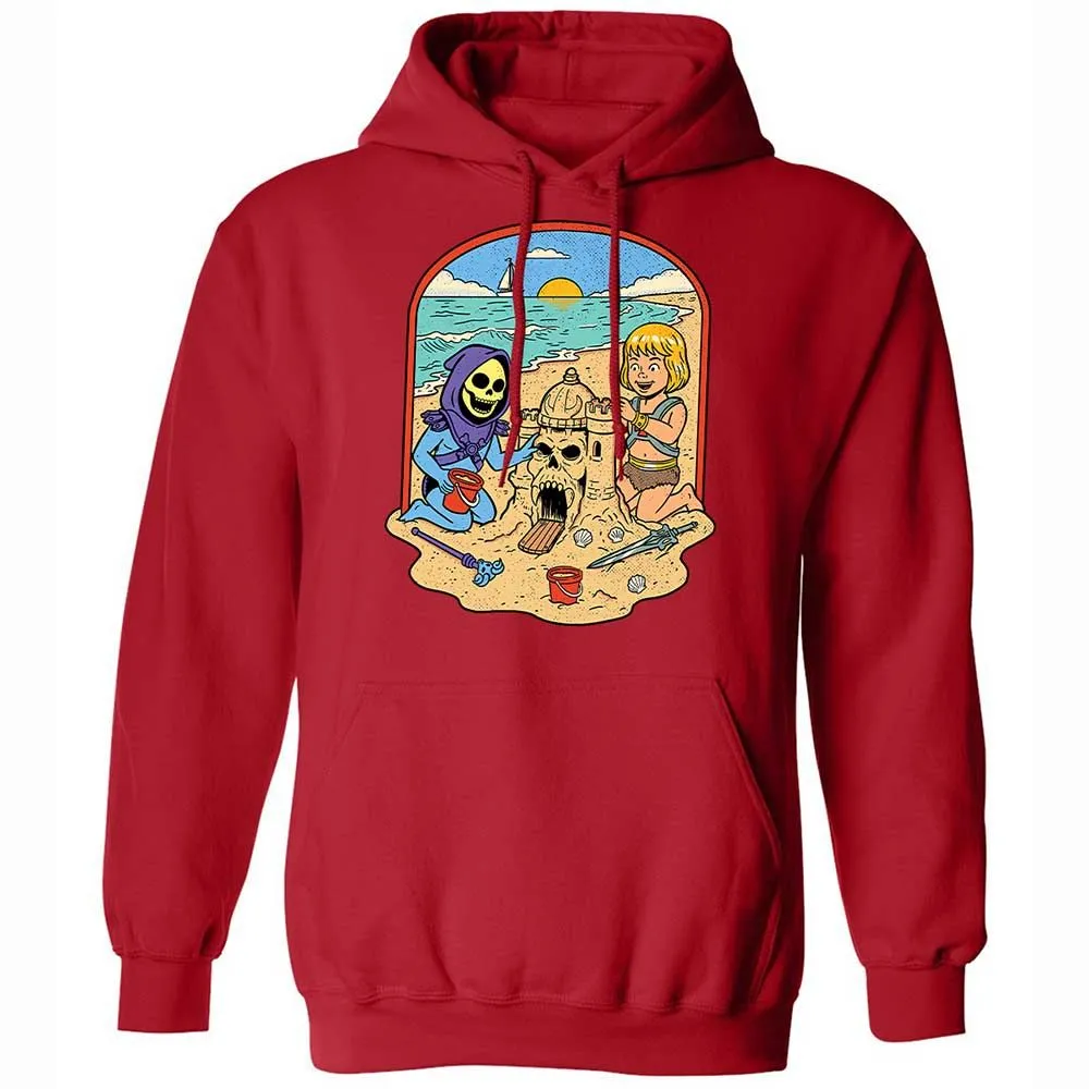Classic Unisex Hoodie - C6LFYZ8D - Red - 10