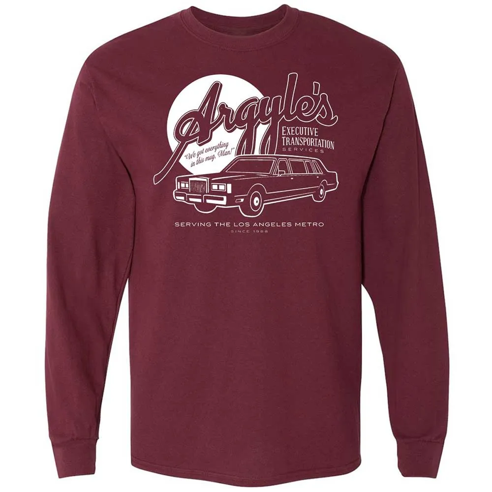 Long Sleeve T-Shirt - FLFGLNMX - Maroon - 6