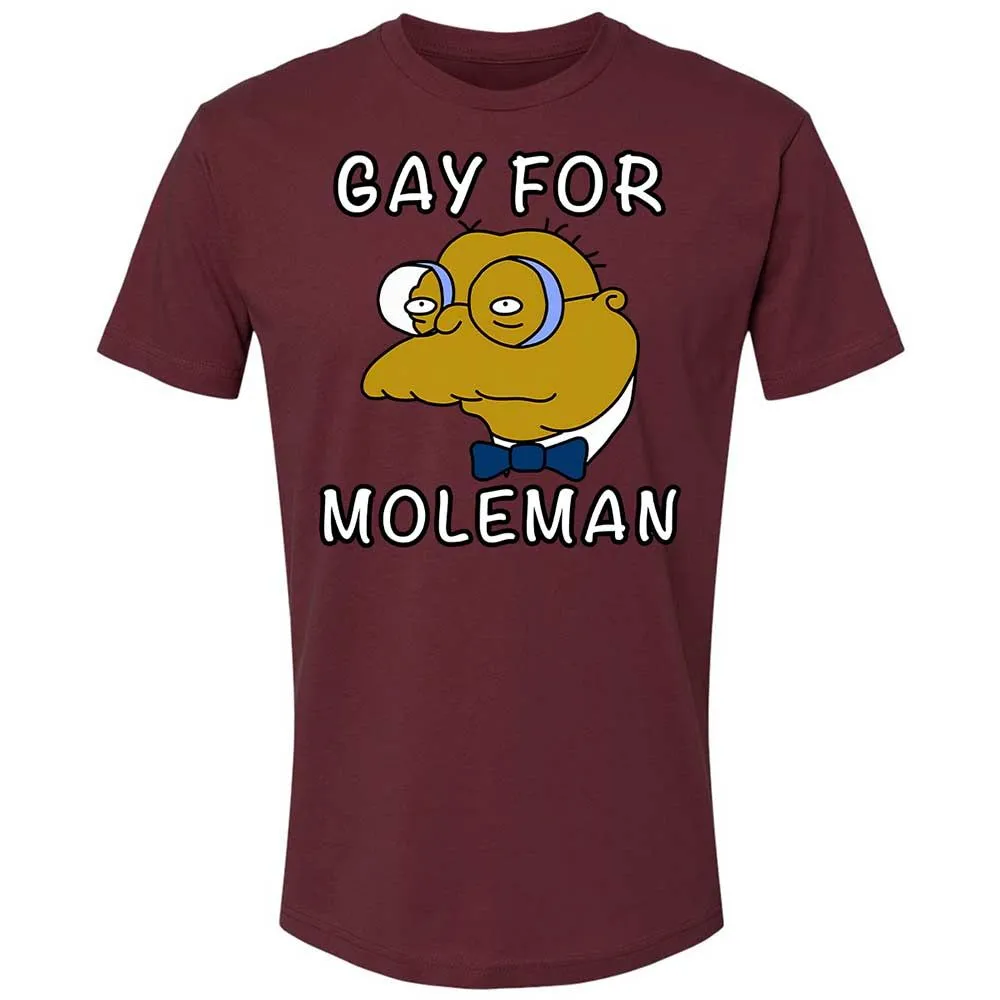 Gay for Moleman - Maroon - 19