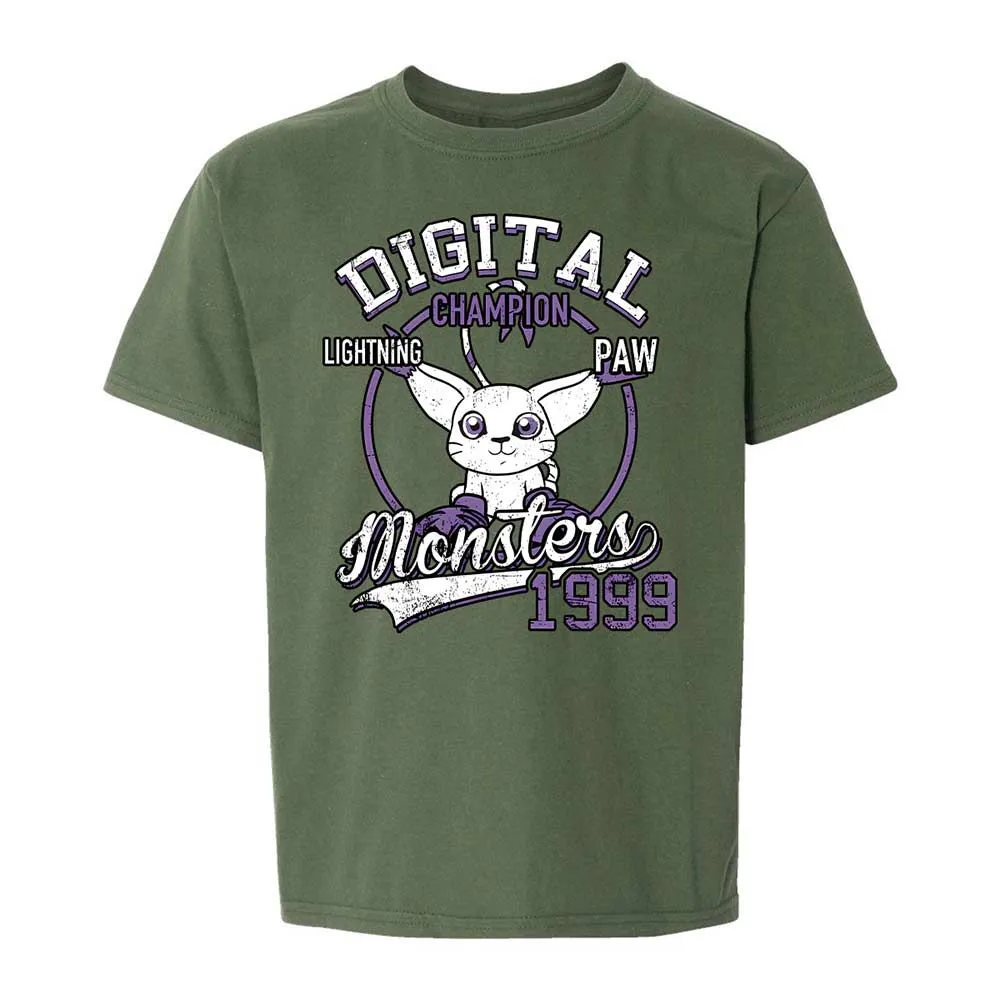 Kids T-Shirt - LM6UR3GN - Military Green - 19