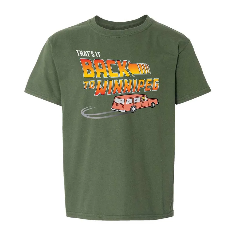 Kids T-Shirt - MQ2LTZH9 - Military Green - 19