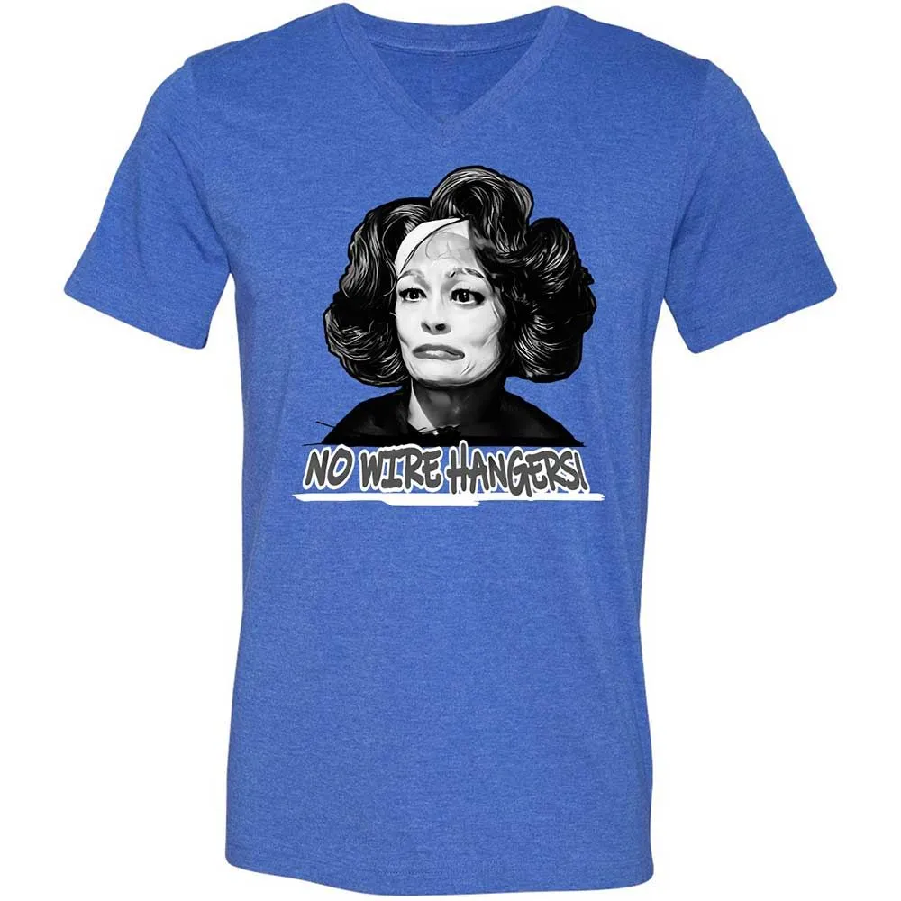 Unisex V-Neck T-Shirt - 2E88RXMG - Heather True Royal - 5