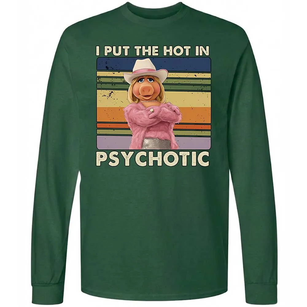 Long Sleeve T-Shirt - T468ZKCZ - Forest Green - 4