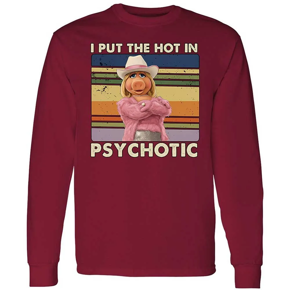 Long Sleeve T-Shirt - T468ZKCZ - Cardinal Red - 7