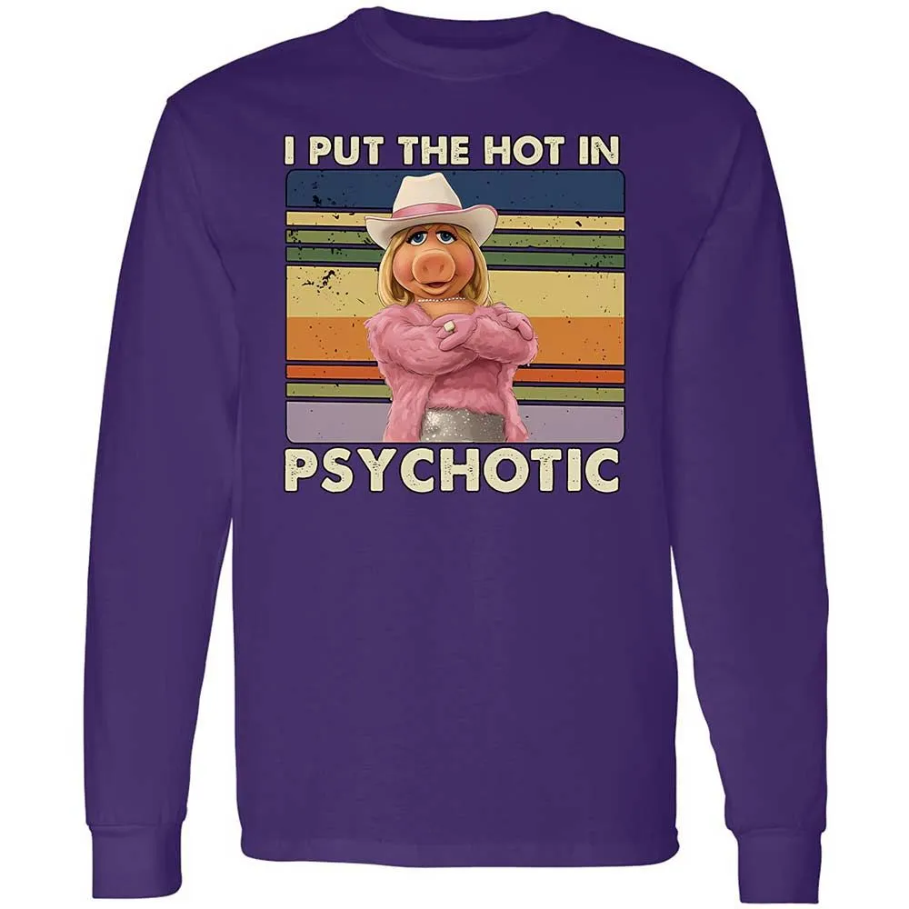 Long Sleeve T-Shirt - T468ZKCZ - Purple - 12