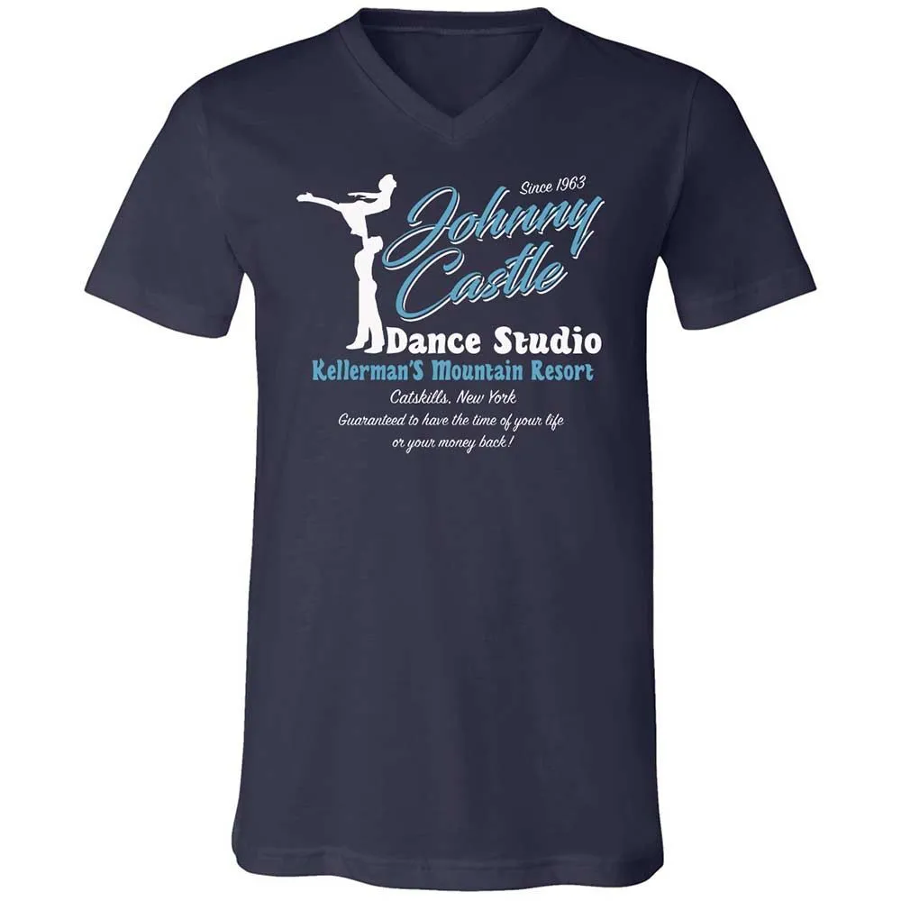 Unisex V-Neck T-Shirt - XXLJBML9 - Navy - 2