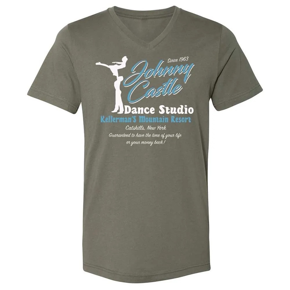 Unisex V-Neck T-Shirt - XXLJBML9 - Military Green - 11