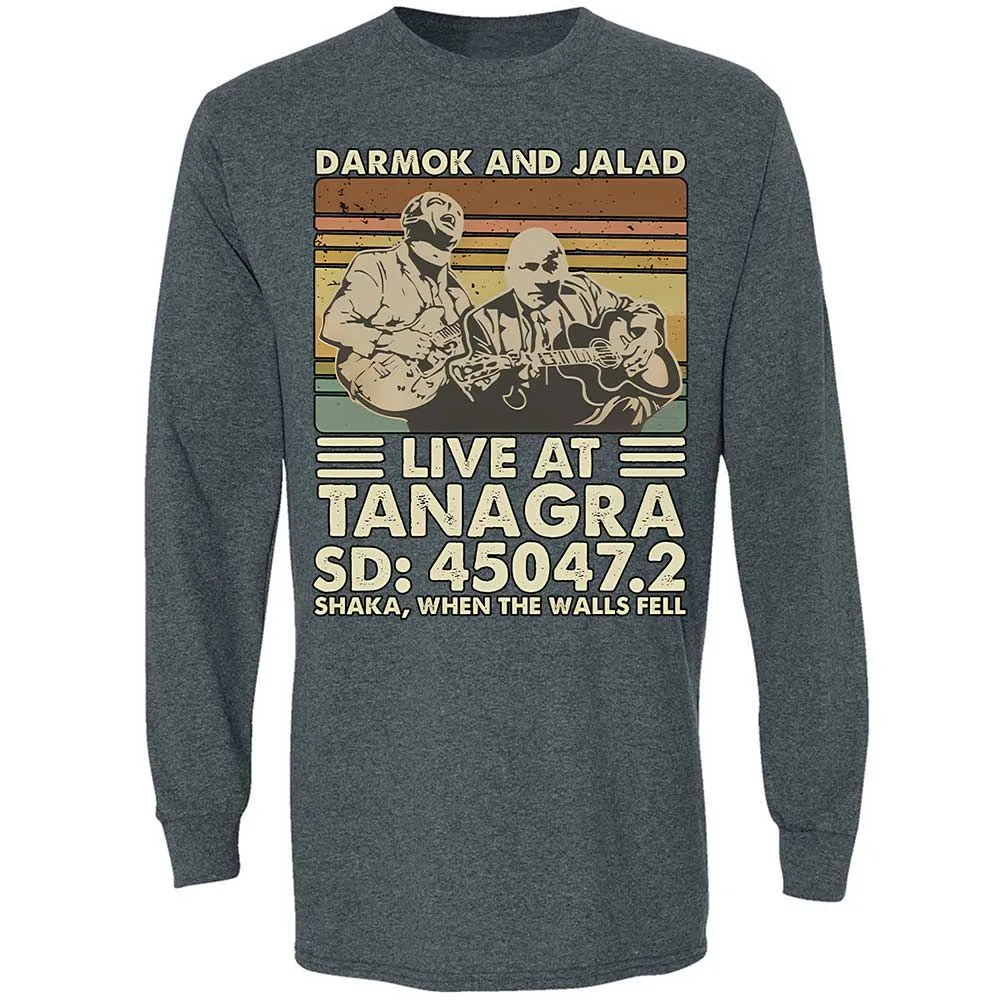 Long Sleeve T-Shirt - 1VNM5JLD - Dark Heather - 5