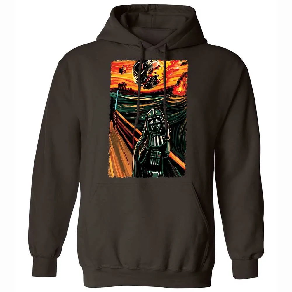 Classic Unisex Hoodie - 8M2UJWFU - Dark Chocolate - 6