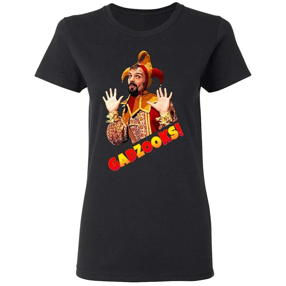 Women's T-Shirt - C394JN1C - Black - 13