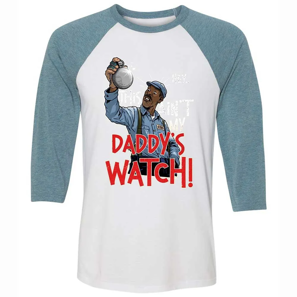 This Ain't My Daddy's Watch - White/Denim - 3