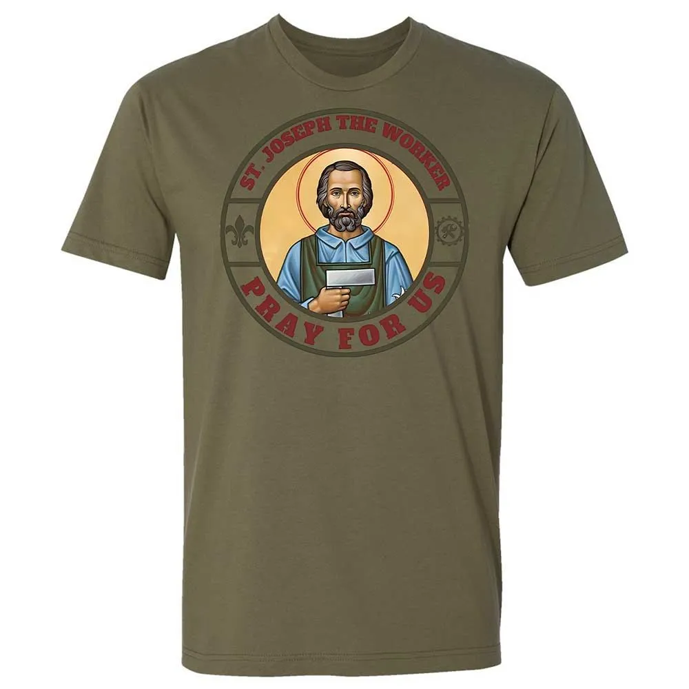 Pray for Us - Military Green - 12