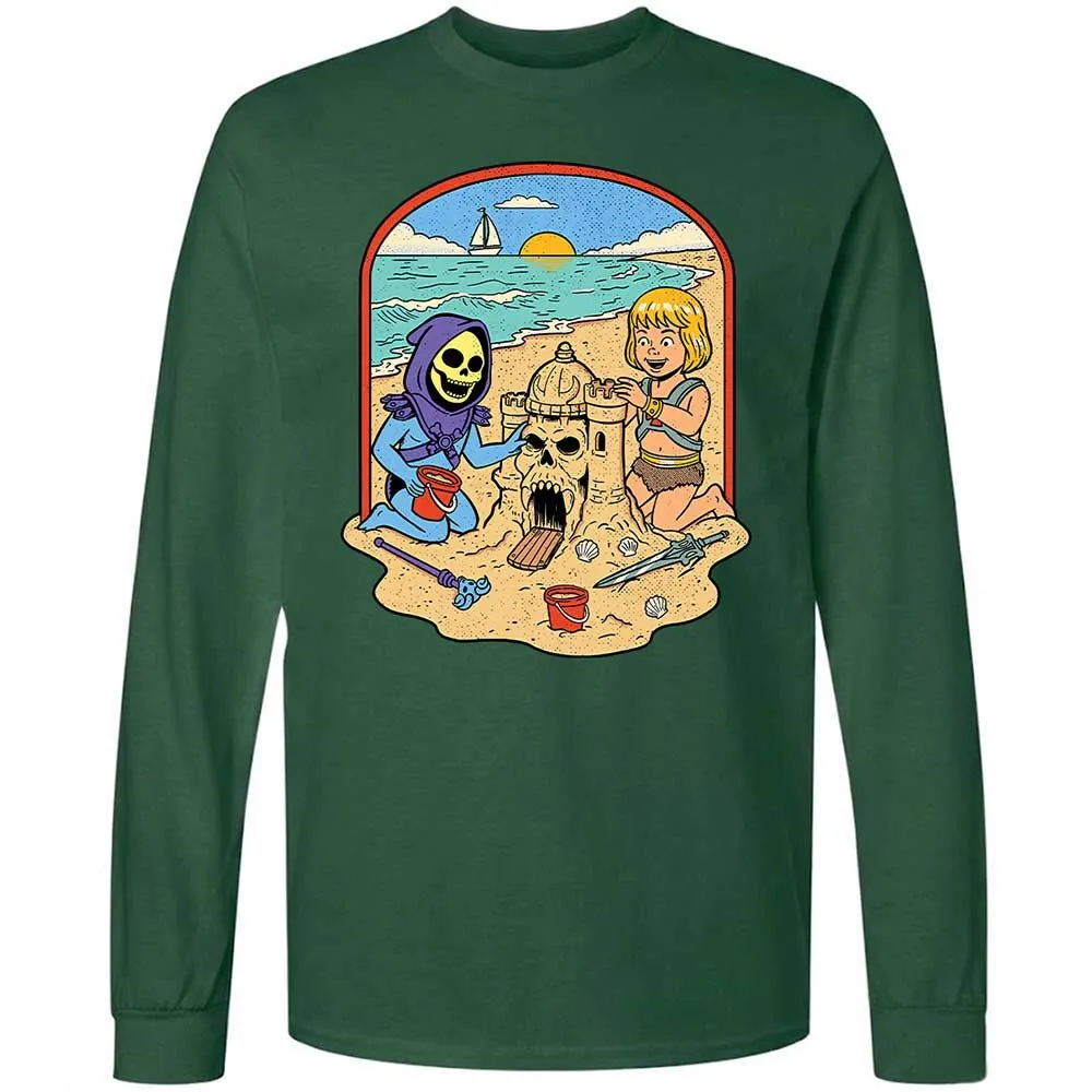Long Sleeve T-Shirt - V6DV82KF - Forest Green - 4