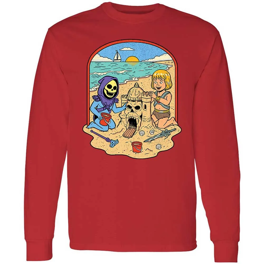 Long Sleeve T-Shirt - V6DV82KF - Red - 11