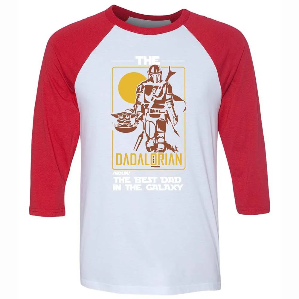 The Dadalorian The Best Dad In The Galaxy - White/Red - 9