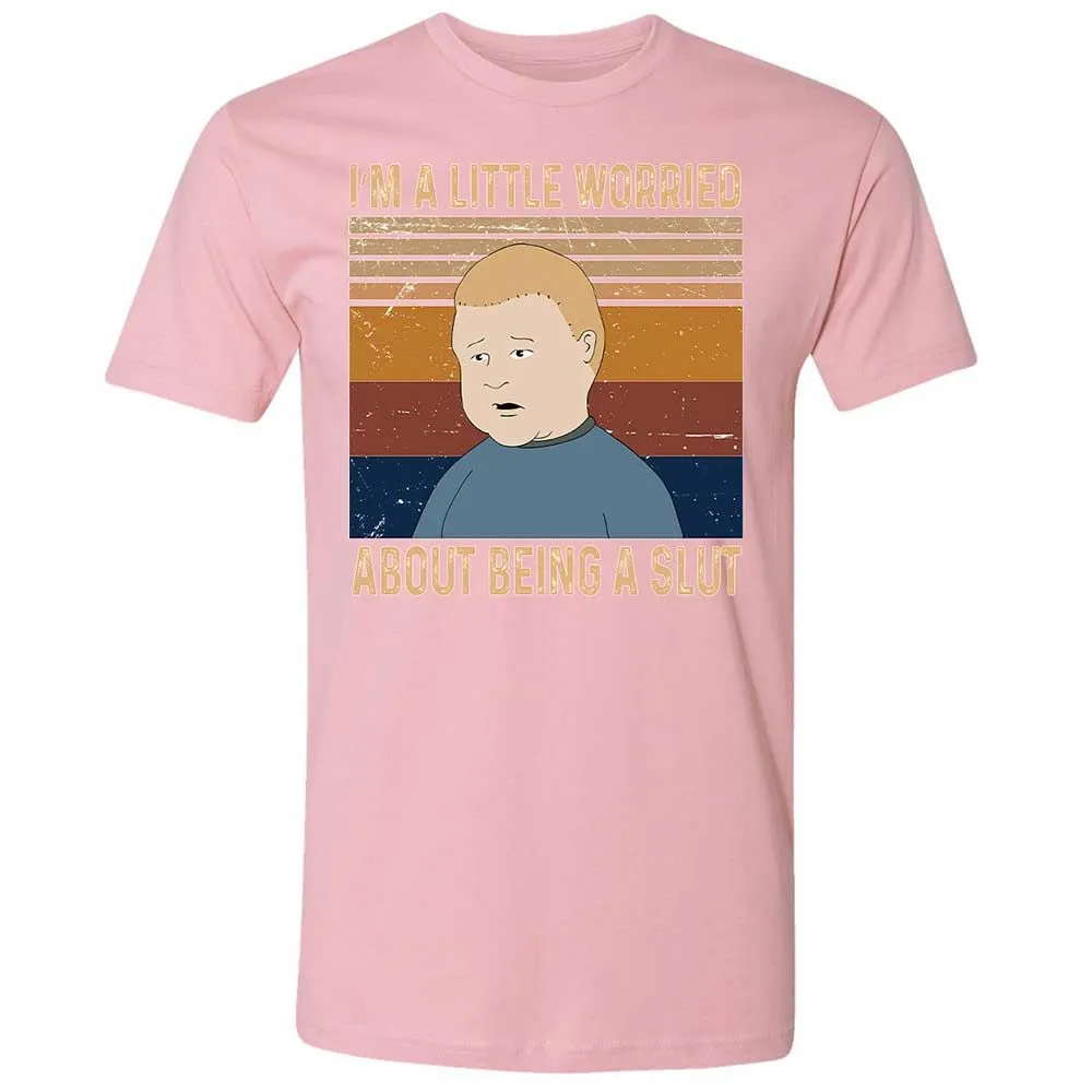 I'm a Little Worried About Being a Slut - Light Pink - 5