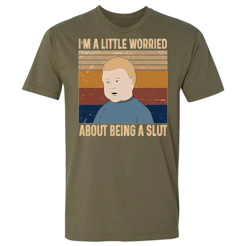 I'm a Little Worried About Being a Slut - Military Green - 12