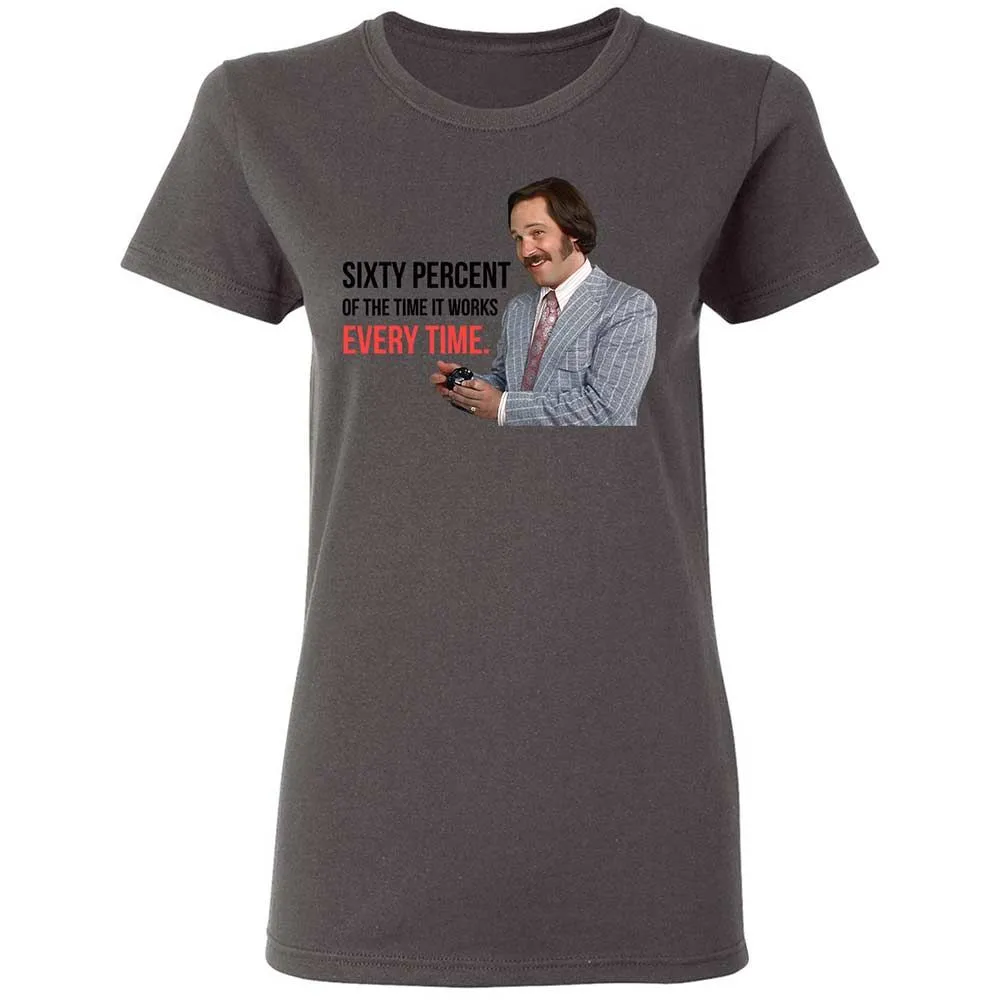 Women's T-Shirt - 871B9KUT - Charcoal - 15
