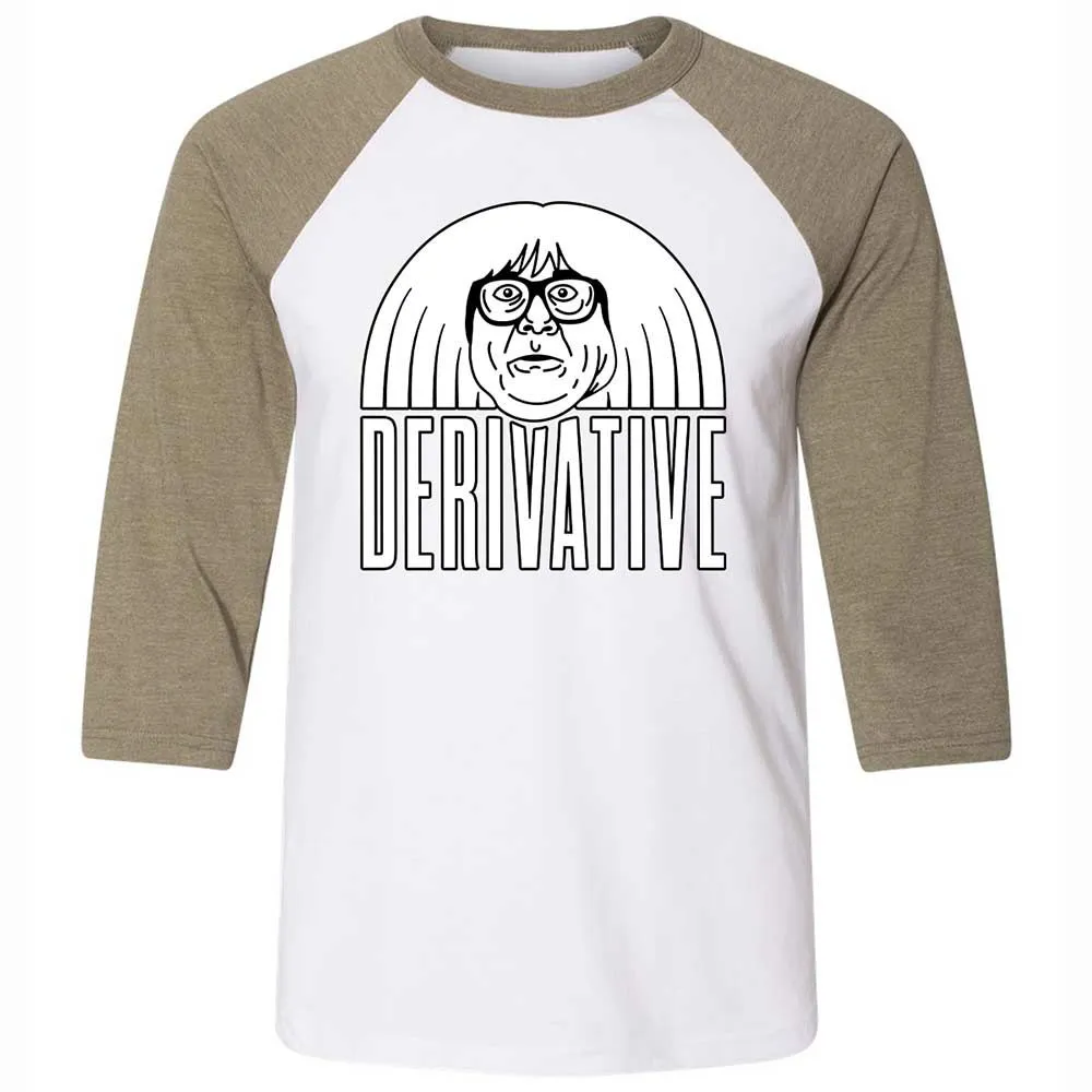 Unisex 3/4 Baseball Tee - 1N9LUZ63 - White/Heather Olive - 4