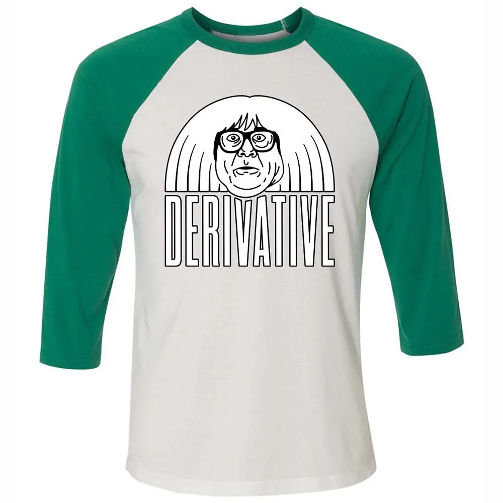 Unisex 3/4 Baseball Tee - 1N9LUZ63 - White/Kelly - 6