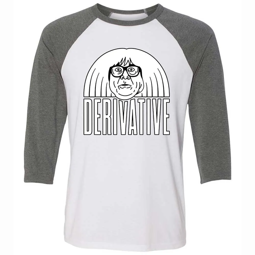 Unisex 3/4 Baseball Tee - 1N9LUZ63 - White/Deep Heather - 11
