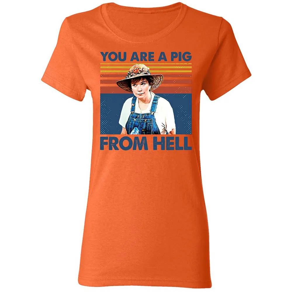 Women's T-Shirt - UZ79JJNN - Orange - 12