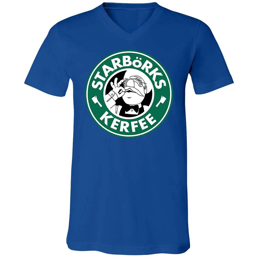 Unisex V-Neck T-Shirt - FSD7CA7A - True Royal - 4
