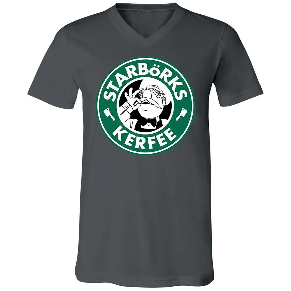 Unisex V-Neck T-Shirt - FSD7CA7A - Asphalt - 13